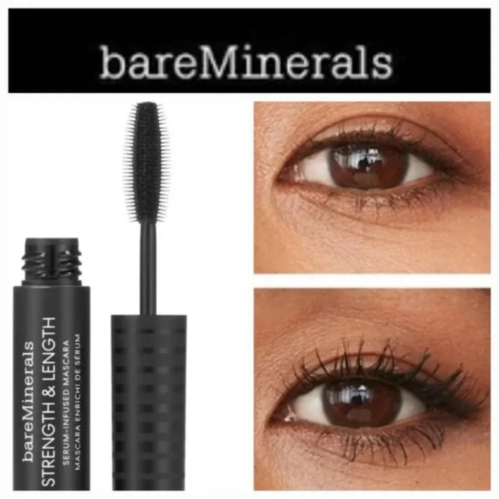 bareMinerals Strength & Length Serum-Infused Mascara .15 oz